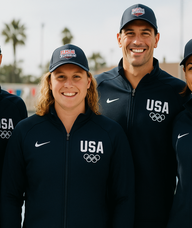 USA Olympic Swim Team – Custom Apparel Design